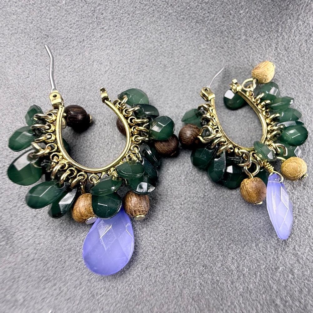 Gold tone Hoop Earrings
